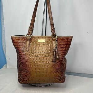 Brahmin Ezra tote in toffee